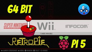 Retropie 64bit Raspberry Pi 5. Gamecube and Wii supported