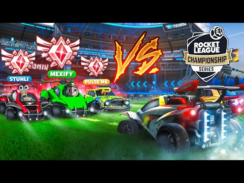 3 GRAND CHAMPS vs 2 RLCS PROS! 😱 | Rocket League