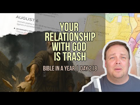 Bible in a Year–Day 218 Jeremiah's Broken Jar and Broken Heart #biblestudy #waypoints