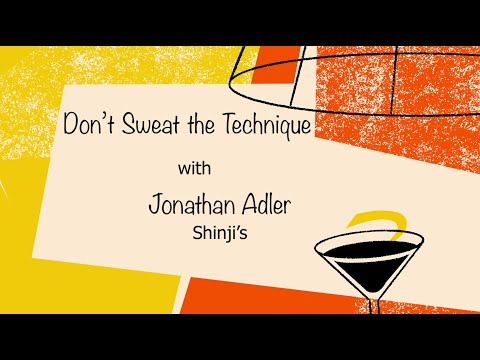 Don't Sweat the Technique