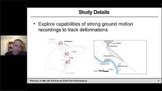 Efficiency of Ground Motion Intensity Measures with Earthquake-Induced Earth Dam Deformations