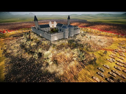 40,000 US Soldiers Defend Castle From 1.6 Million Orcs | Ultimate Epic Battle Simulator 2 | UEBS 2