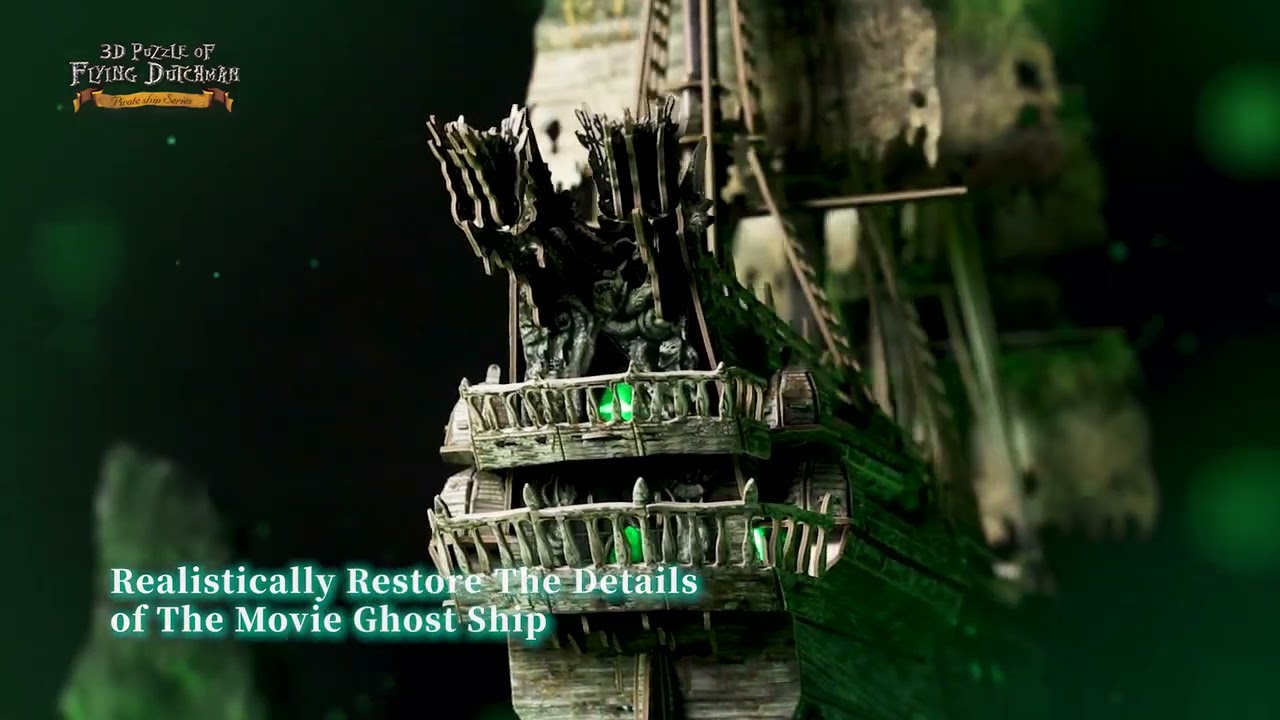 CubicFun 3D Puzzle Flying Dutchman LED 360 Teile