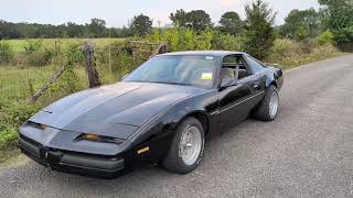 1987 Pontiac Firebird Walk Around and Drive By