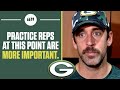 Aaron Rodgers DIMINISHES Preseason saying: "Practice reps are MORE important" | CBS Sports HQ