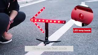 3-Mode Magnetic Waterproof Light Vertical Car Safety Warning Light Car
