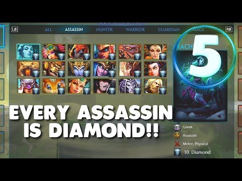 Road to Every Diamond God!! Season 2 EP: 5 - I Have Every Assassin Diamond