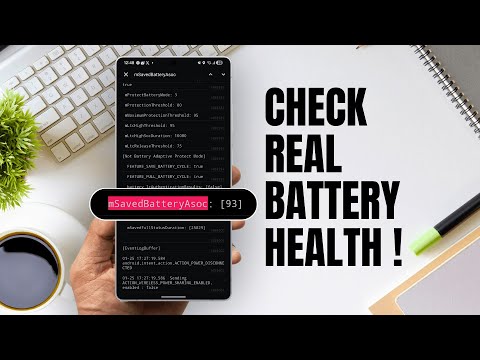 Check REAL BATTERY HEALTH NOW ! On your galaxy phone