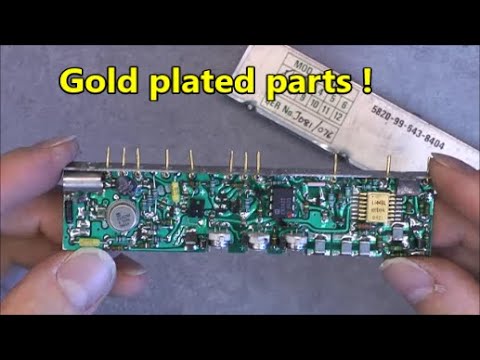 Racal RT-349 military radio teardown