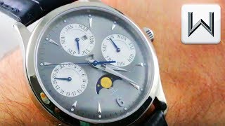 Jaeger LeCoultre Master Perpetual Calendar Ruthenium (Q149347A) Luxury Watch Review