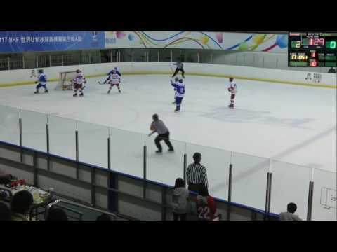 2017 IIHF Ice Hockey U18 World Championship Div III Gr A  Israel vs Turkey Daniel Levin Second Goal