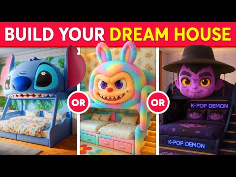 Would You Rather - Build Your Luxury Fantasy House 🏡👿🤑 Quiz Galaxy