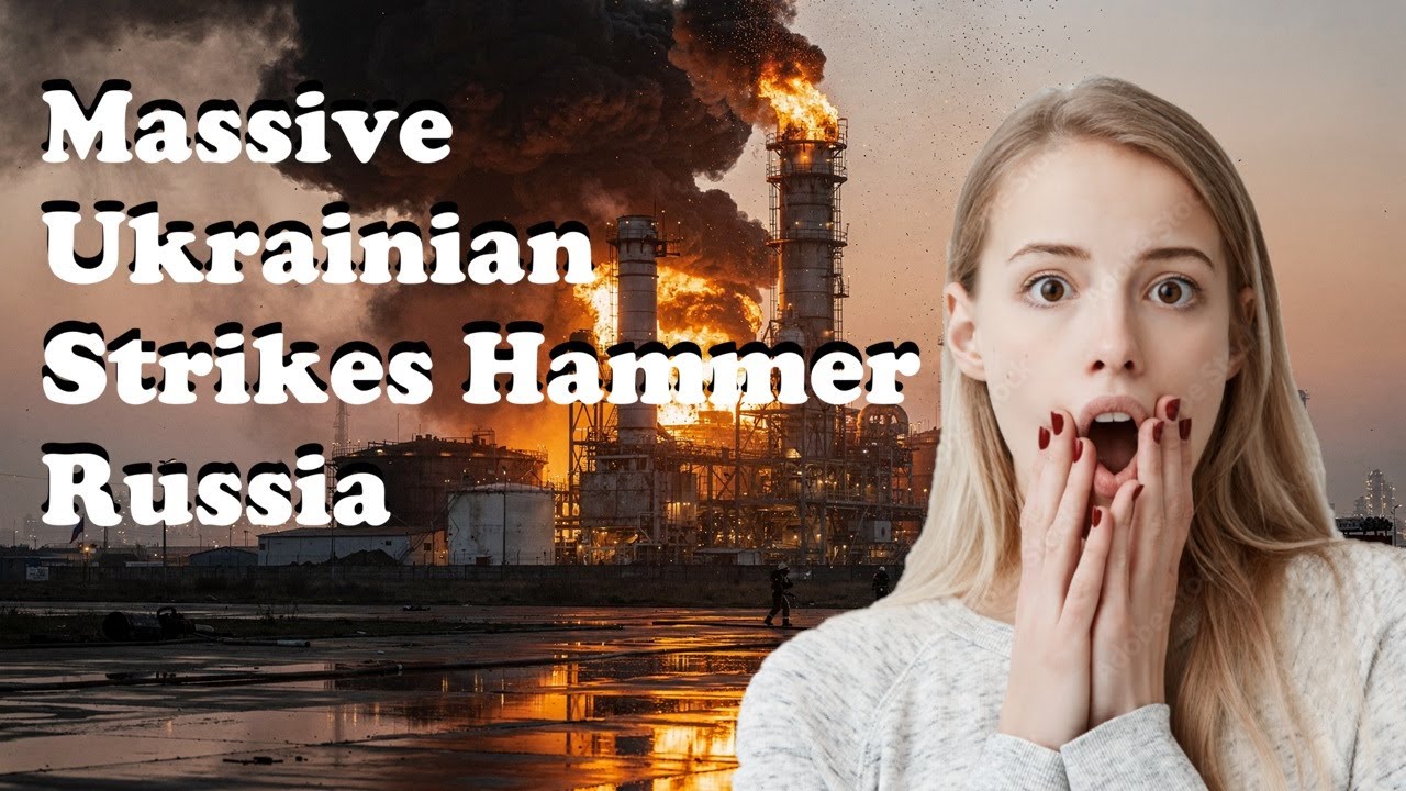 UKRAINE’S NIGHT OF FIRE: RUSSIAN REFINERY DESTROYED, GRID IN CHAOS || 2025