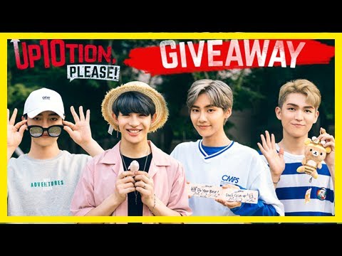 Watch "up10tion, please! go on a date with me" and win presents from the members