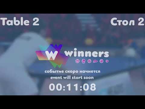 Winners League  06.09.21 Lushchyk Anastasiia - Biletska Inna 20:30