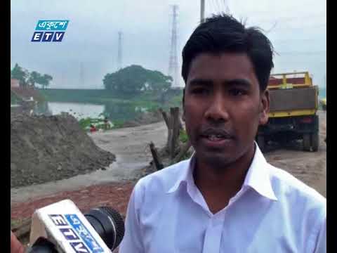 গাজীপুর সিটির ১৩ নম্বর ওয়ার্ড : প্রায় সব রাস্তাই কাঁচা ও ভাঙ্গাচোরা