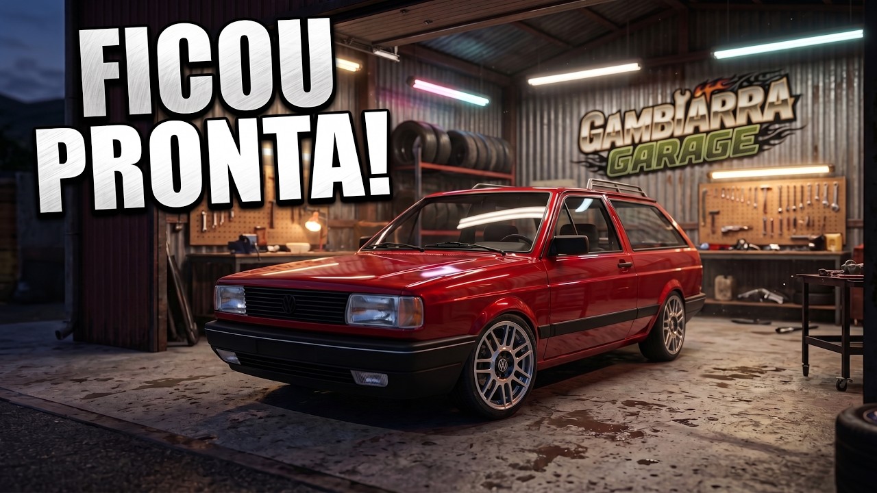 PINTURA NOVA E RODAS SNOWFLAKES NA PARATI! - Gambiarra Garage #3