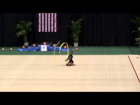 Nastasya Generalova _ USA Junior Olympics_ 2012_Rhythmic Gymnastic_Ribbon