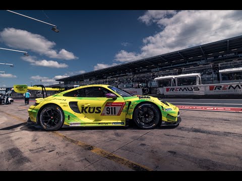 2023 24 Hours of Nürburgring #911 Manthey Racing onboard start until kevin estre crash