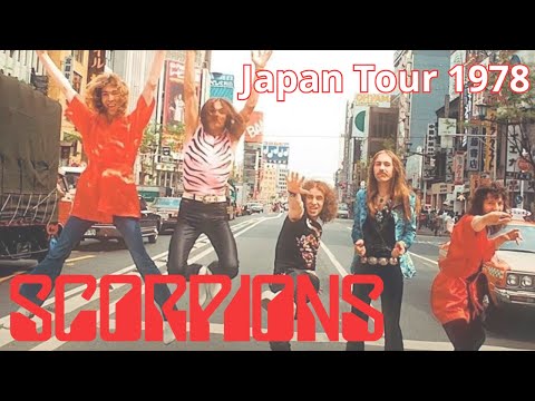 SCORPIONS - Japan tour 1978 (Uli Jon Roth Super 8 footage)