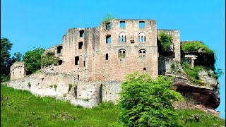 preview picture of video 'Burg Frankenstein in Rheinland Pfalz'