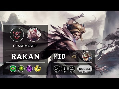 Rakan Mid vs Corki - BR Grandmaster Patch 9.21
