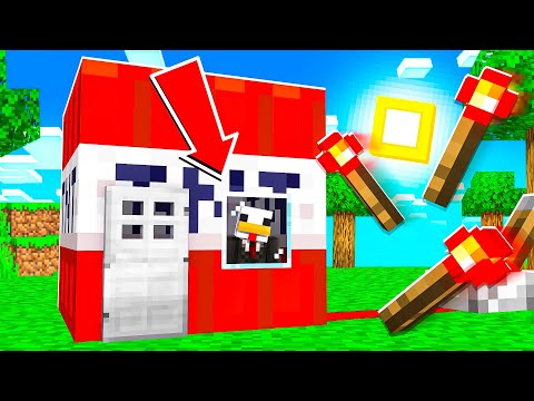 COME VIVERE DENTRO UNA TNT SU MINECRAFT!!