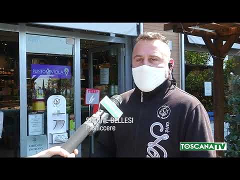 2020-04-23 CORONA VIRUS - BAR TRANSFORMED INTO A MINIMARKET IN SESTO F.NO