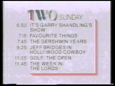 BBC2 closedown