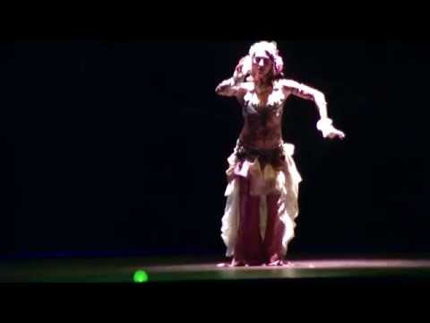 Eva Sampedro - Puppet Tribal Fusion (Pandora´s Box+Double Doom Drum Solo)(Spain, 2014)