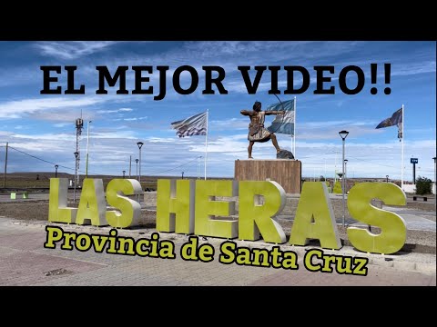 LAS HERAS | Santa Cruz | el mejor video | en moto por Argentina