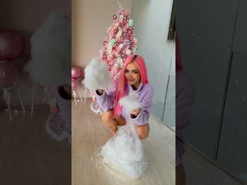 Conseguí un arbolito rosa y WOOWWW🎄😍🩷