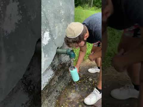 I Try Drinking Natural Spring Water