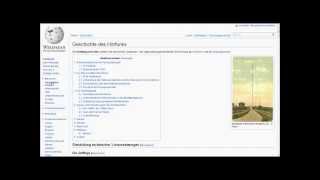 Wikipedia - eine freie Enzyklopädie