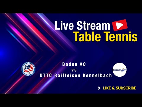 UTTC Raiffeisen Kennelbach vs Baden AC  - Grunddurchgang 2024/2025