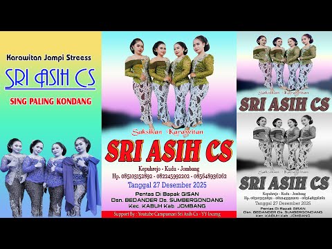 LIVE : DIRUMAH BAPAK GISAN BEDANDER//KARAWITAN SRI ASIH CS "