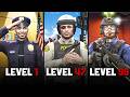 Every Mission I Level Up As A Cop In GTA 5 RP