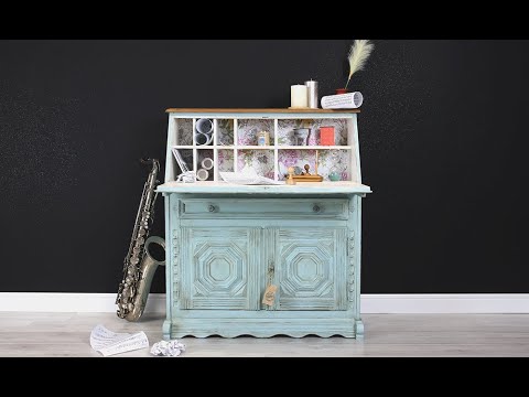 Farby kredowe LuxDecor Chalk-it. Jak stworzyć klimatyczny sekretarzyk?