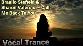 Braulio Stefield &amp; Sharon Valerona - Call Me Back To You