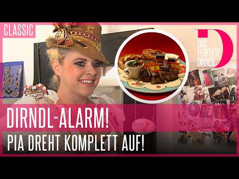 Dirndl-Overload!👗Pia macht das Dinner zur Modenschau! 💃🌈| Das perfekte Dinner