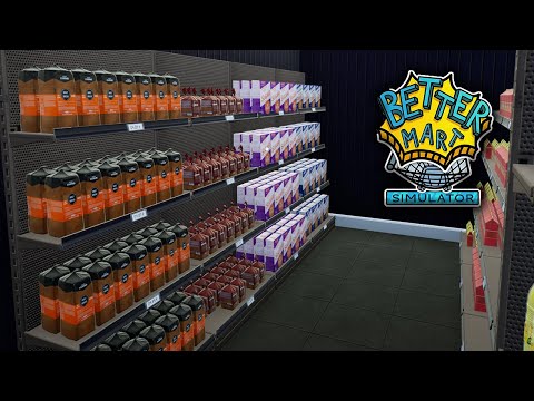 The store is being rearranged - Better Mart Simulator gameplay German #05