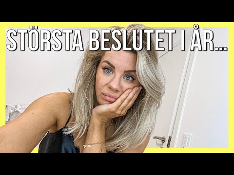 Det största beslutet jag tagit i år... | vlogg