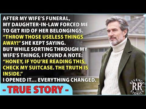 ჩემი რძალი ცოლის ნივთების დასალაგებლად გაიქცა - მის ჩემოდანში აღმოჩენილმა ყველაფერი შეცვალა