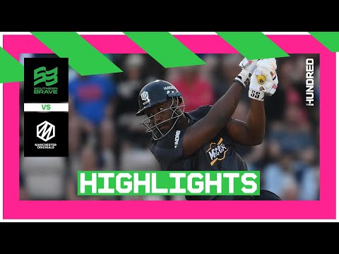 Buttler & Russell smash it! | Southern Brave vs Manchester Originals - Highlights | The Hundred 2022