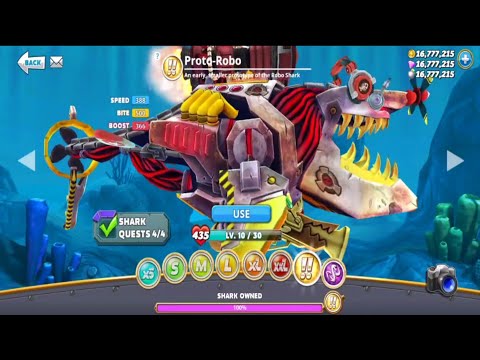 PROTO ROBO LIVE CONTEST IN ARABIAN SEA - HUNGRY SHARK WORLD