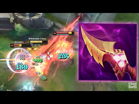 Gwen Damage after 3 Items..