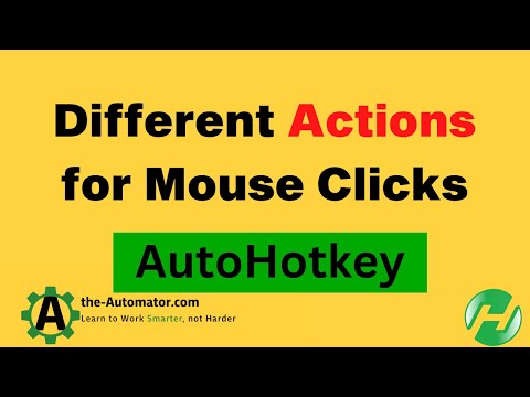 🖱 Revolutionize your clicking game with this MUST-HAVE AutoHotkey hack!