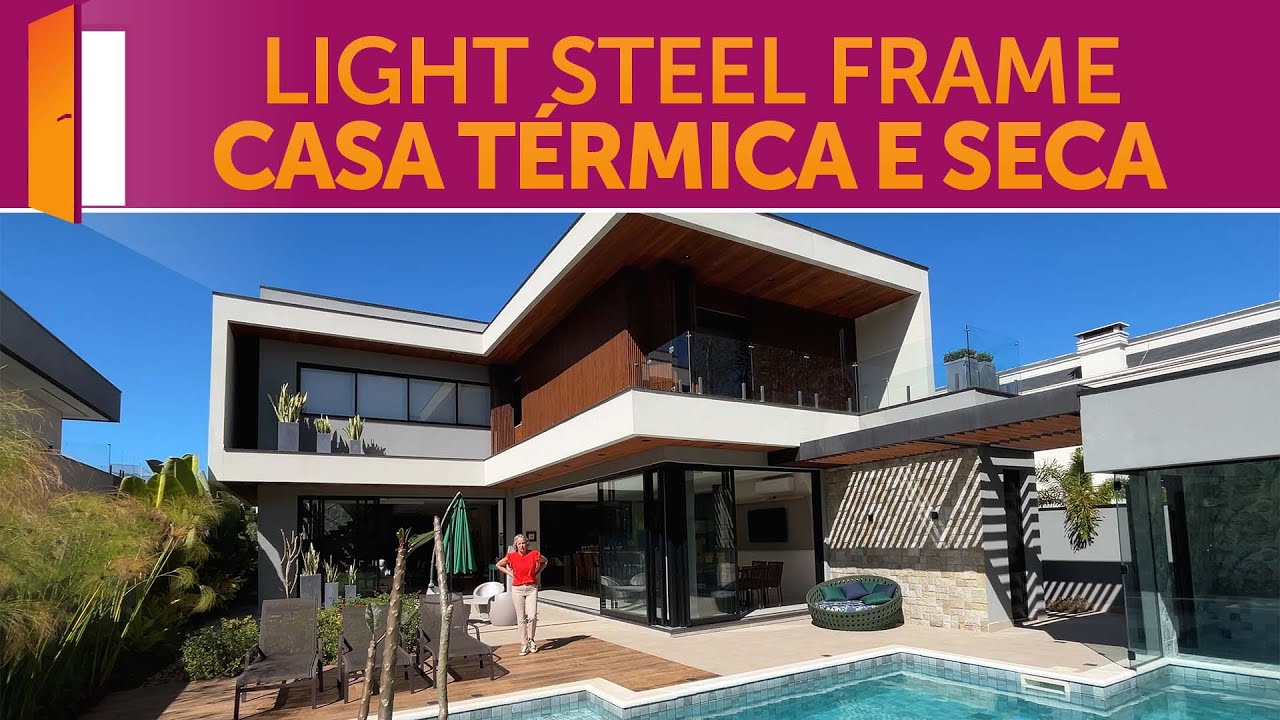 Como é morar numa casa de Light Steel Frame