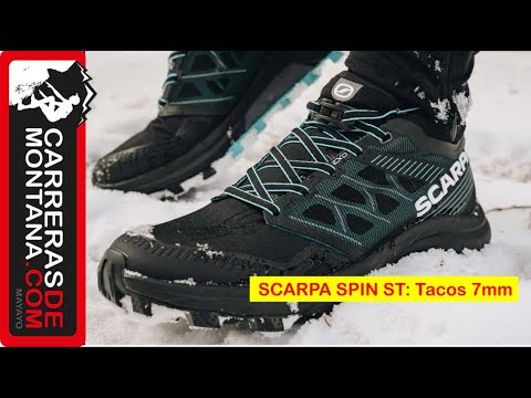 SCARPA SPIN ST: TACO EXTREMO 7MM PARA NIEVE, BARRO Y MÁS.