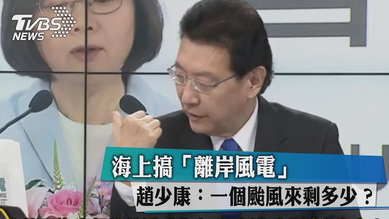 海上搞「離岸風電」 趙少康:一個颱風來剩多少?